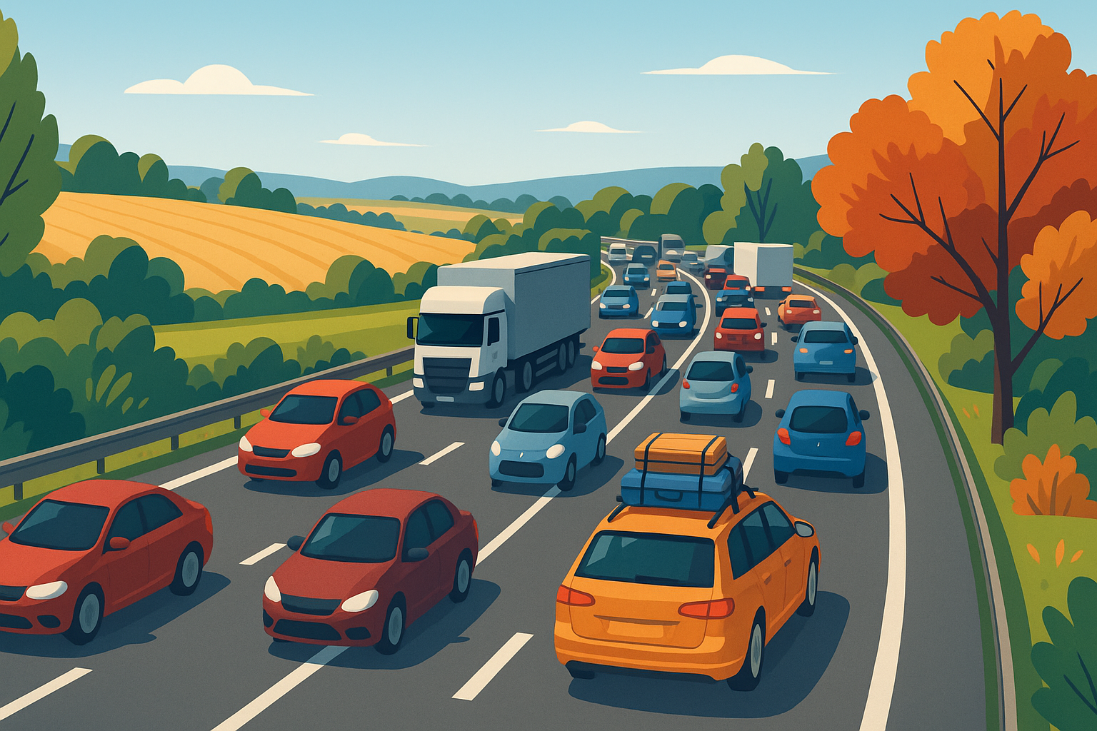 découvrez les prévisions de circulation pour le dernier week-end des vacances de la toussaint : routes françaises saturées dès vendredi, conseils pour éviter les embouteillages et garantir des trajets sereins.