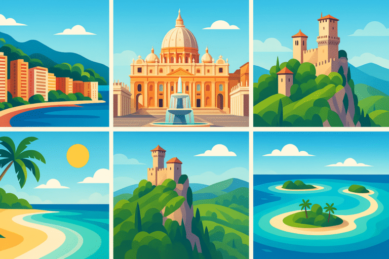 découvrez les cinq plus petits pays du monde et explorez comment ces mini-nations uniques redéfinissent les frontières géographiques par leur histoire, leur culture et leur dimension exceptionnelle.