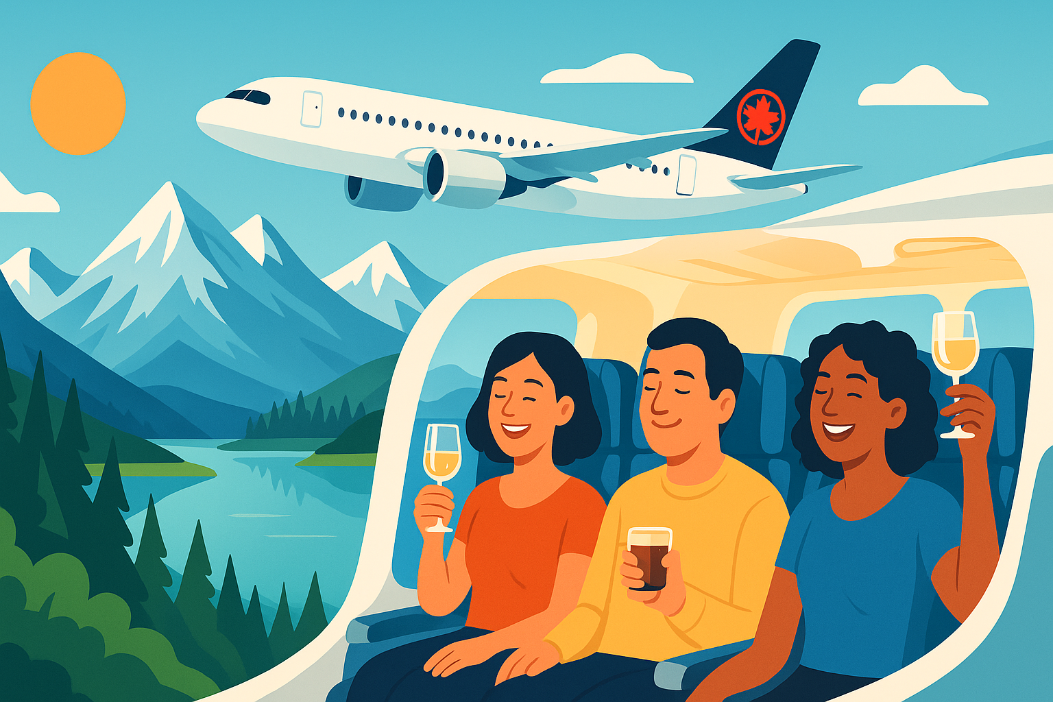 découvrez pourquoi air canada propose de l’alcool gratuit en classe économique : une stratégie pour améliorer l’expérience client, renforcer sa compétitivité et fidéliser ses passagers sur certains vols internationaux.