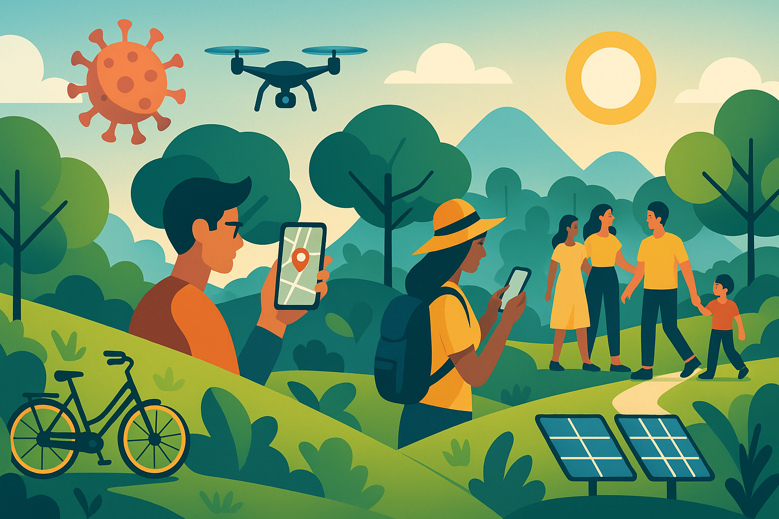 découvrez comment la pandémie de covid-19 a transformé le secteur du tourisme en accélérant la transition vers la durabilité, l'intégration de l'intelligence artificielle et l'émergence du voyage de revanche chez les voyageurs.