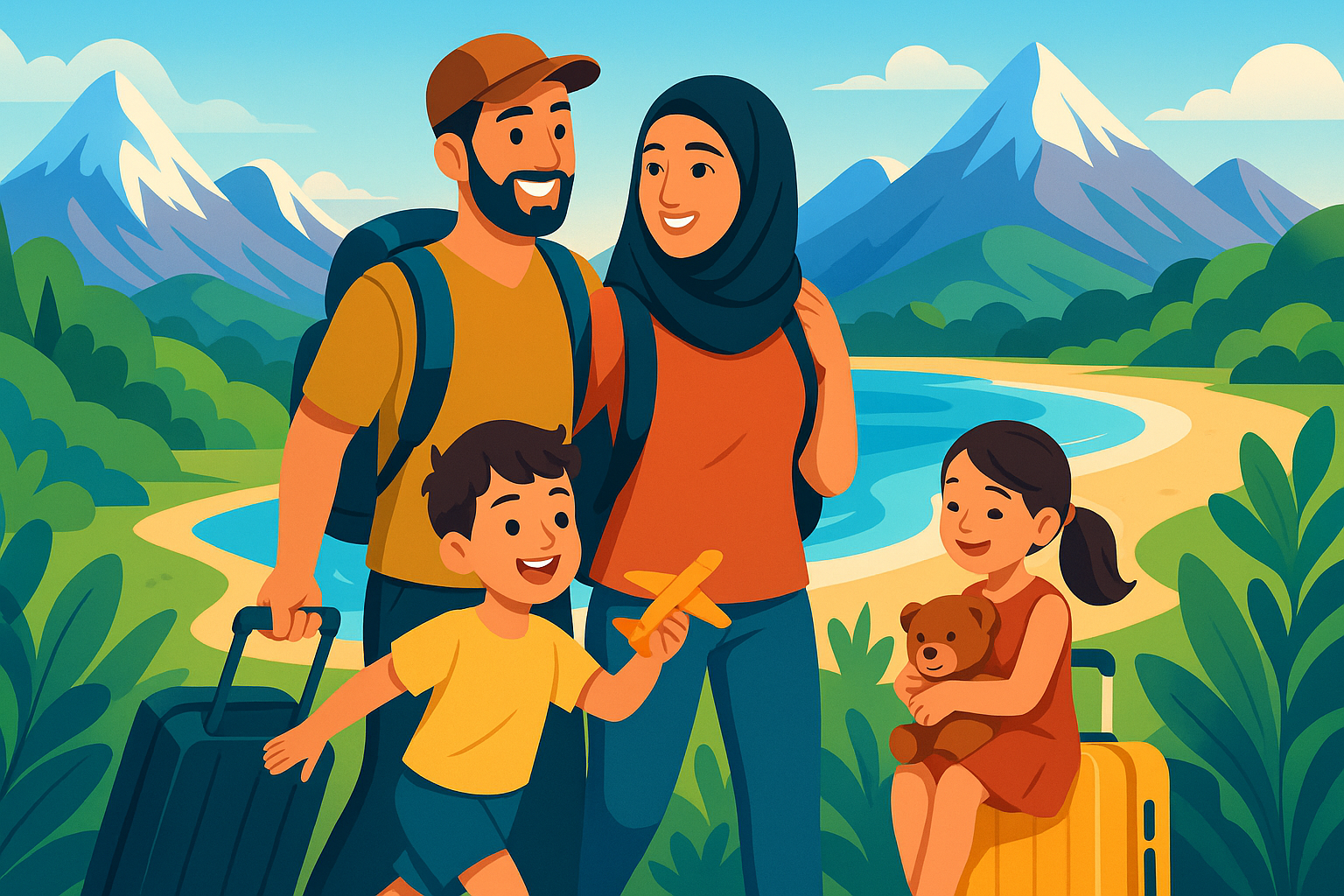 découvrez comment nassim et jihane ont su multiplier par trois leurs voyages en famille, tout en gérant un budget de 5000 euros mensuels. astuces, organisation et inspiration pour voyager sereinement avec des enfants !