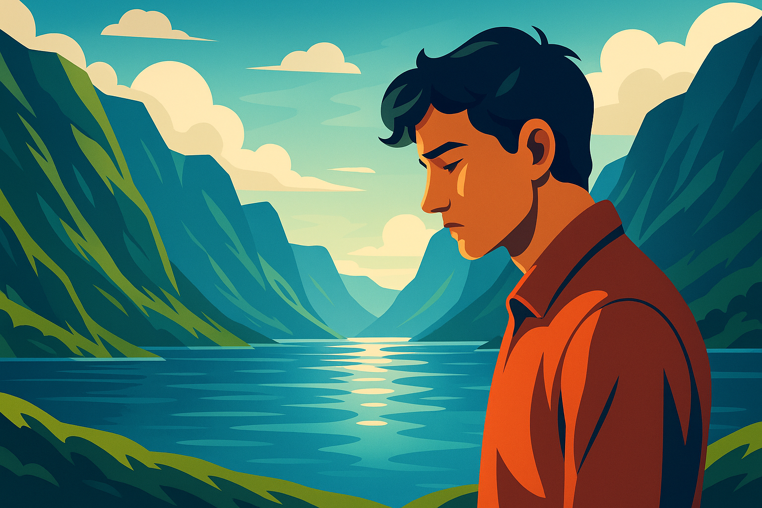 découvrez l’aventure intime d’un voyageur perdu dans les majestueux fjords, où la quête de soi se mêle à la beauté sauvage de la nature. un récit poignant à travers ses propres yeux.