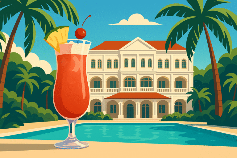 découvrez le luxe intemporel du raffles singapore lors d'un voyage unique, agrémenté d'un singapore sling. plongez dans l'élégance et l'histoire de cet hôtel légendaire pour une expérience inoubliable au cœur de singapour.