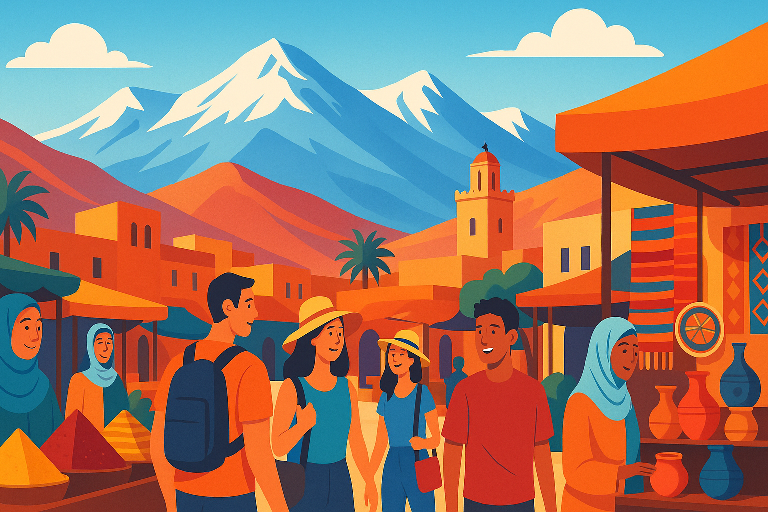 découvrez comment, malgré les mouvements de contestation des jeunes au maroc, la routine des touristes reste quasiment inchangée et leur séjour généralement épargné par les troubles.