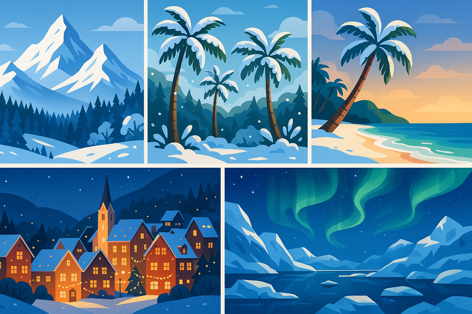 découvrez 5 destinations atypiques pour vos vacances d’hiver ! laissez-vous surprendre par des idées inédites d’évasion et explorez des lieux hors des sentiers battus pour un séjour inoubliable.