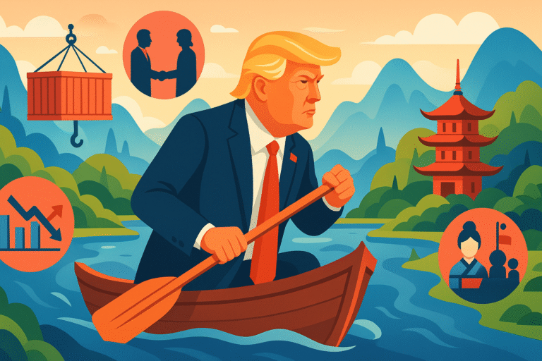 suivez le voyage mouvementé de donald trump en asie, marqué par des négociations commerciales complexes et des tensions diplomatiques croissantes. analyse des enjeux et conséquences de ce périple chaotique.