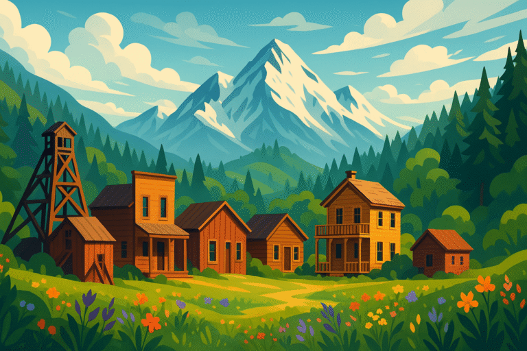 découvrez comment une ancienne ville minière de l'idaho s'est reconvertie en une paisible escapade en montagne, offrant beauté naturelle, tranquillité et authenticité dans un cadre enchanteur.