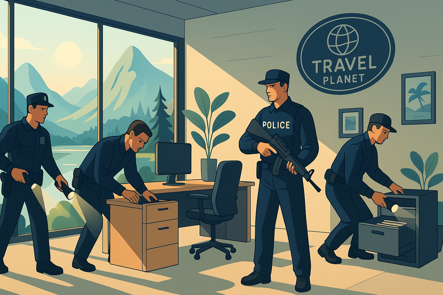 plongez dans l’enquête autour de travel planet : perquisitions et gardes à vue frappent les dirigeants de l’agence. découvrez les détails sur ce voyage mouvementé sous haute surveillance.