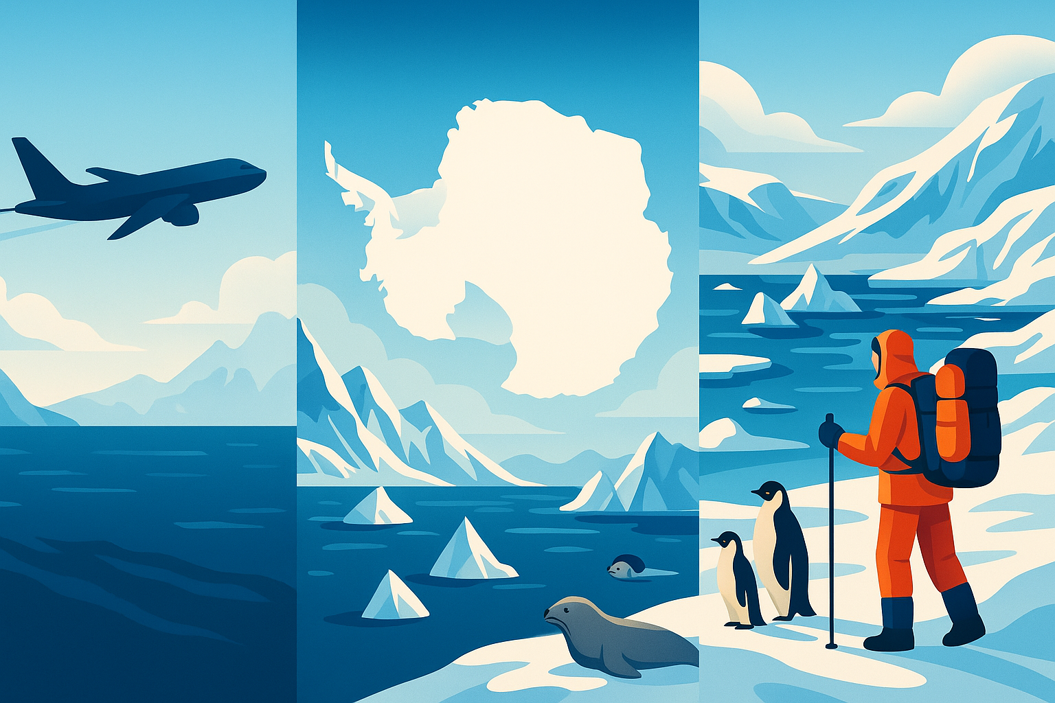 découvrez comment voyager depuis la france jusqu'en antarctique : toutes les options de transport, conseils pratiques et astuces pour explorer en toute sécurité ce continent unique et sauvage grâce à notre guide complet.