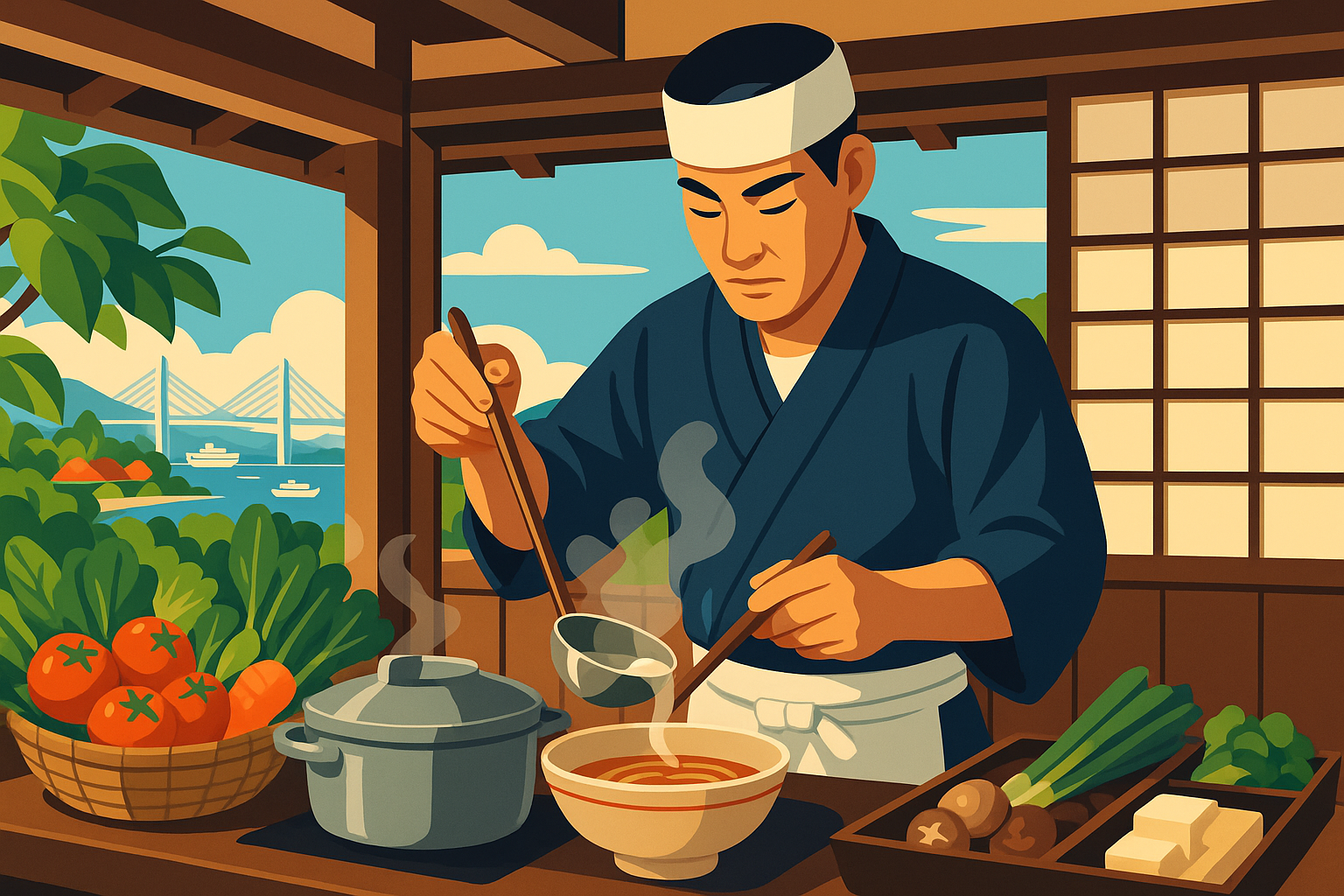 découvrez à yokohama pourquoi il faut trois ans pour maîtriser l'art du bouillon parfait du ramen, une tradition culinaire riche en saveurs et en savoir-faire.
