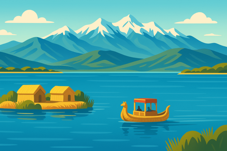 explorez le lac titicaca, le plus haut lac navigable du monde, et découvrez ses paysages à couper le souffle, sa culture riche et ses traditions ancestrales au cœur des andes.