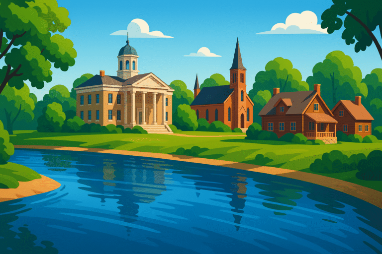 explorez au bord du mississippi, un village du nebraska chargé d'histoire avec ses musées fascinants et ses auberges accueillantes pour une escapade authentique.