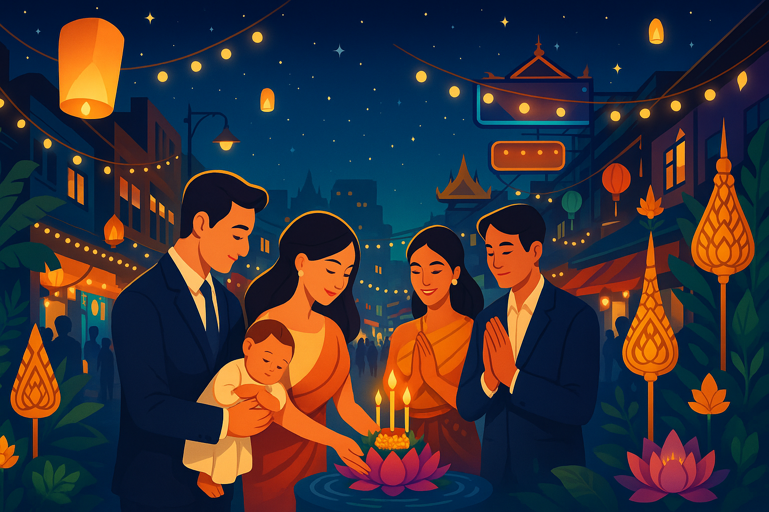 vivez un baptême inoubliable à bangkok avec une nuit mémorable sur khao san road, entre fêtes animées, découvertes culturelles et ambiance unique.