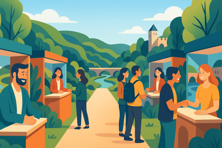 les offices de tourisme meusiens tirent un bilan positif du salon de colmar, exprimant leur entière satisfaction quant aux rencontres et opportunités générées.