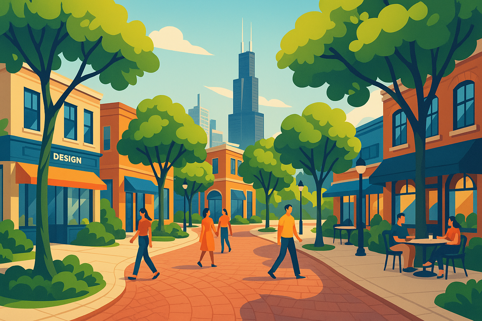 découvrez cette banlieue huppée de chicago, réputée pour son centre-ville piéton unique et son riche charme culturel, un véritable joyau vibrant à explorer.