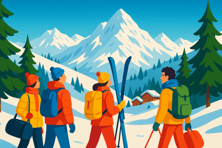 découvrez le lancement officiel de la saison touristique hivernale avec plus de la moitié des français planifiant des vacances, et un quart d'entre eux privilégiant la montagne pour leurs escapades.