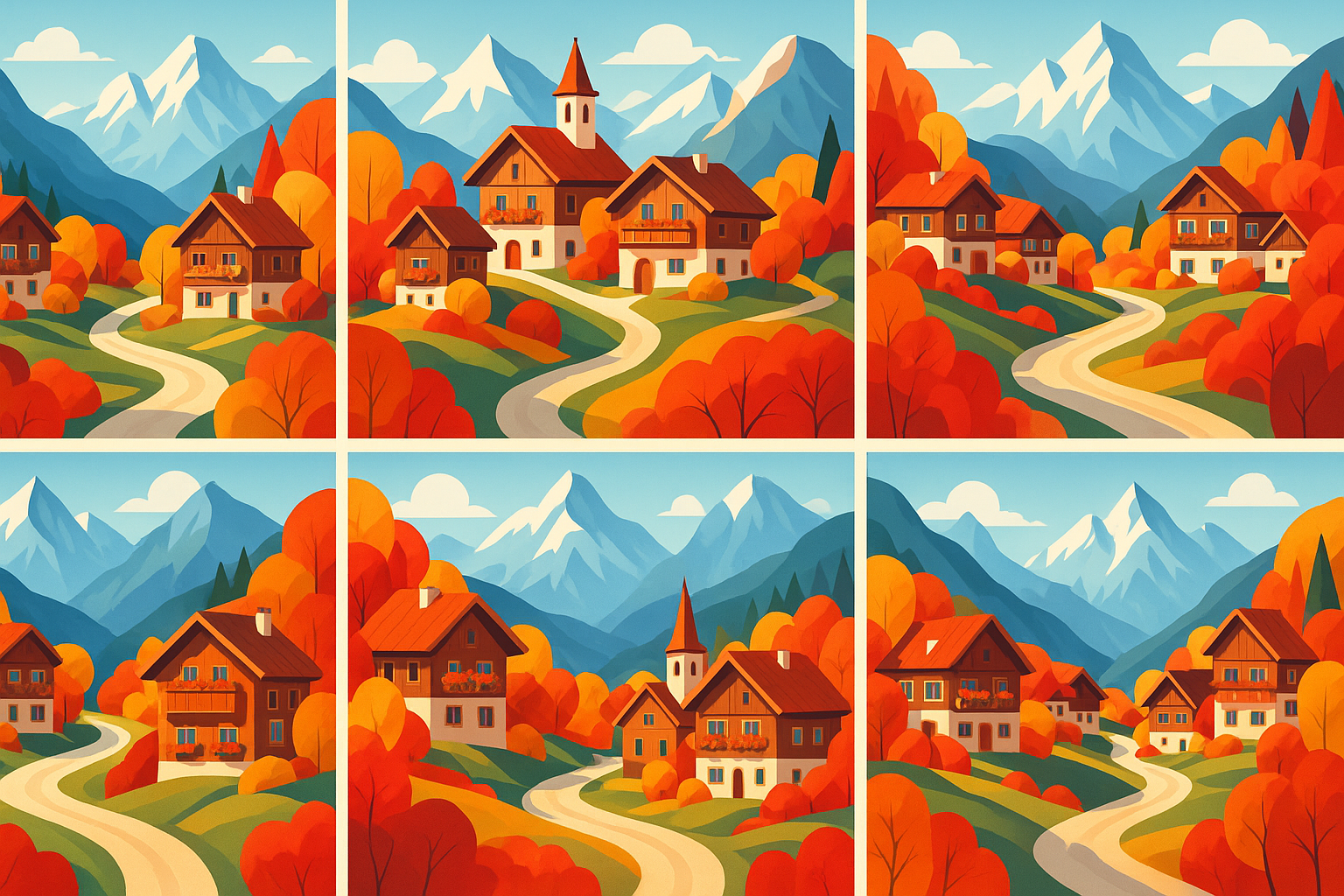 partez à la découverte de 7 villages alpins pittoresques à explorer cet automne et bénéficiez de tarifs avantageux pour un séjour inoubliable au cœur des montagnes.