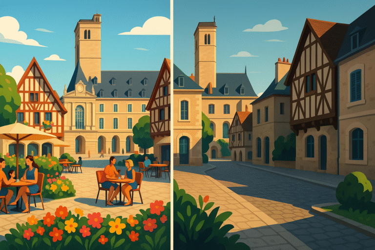 découvrez les charmes estivaux de dijon, les lieux qui ont enchanté les touristes, ainsi que les aspects qui ont pu les décevoir lors de leur visite.