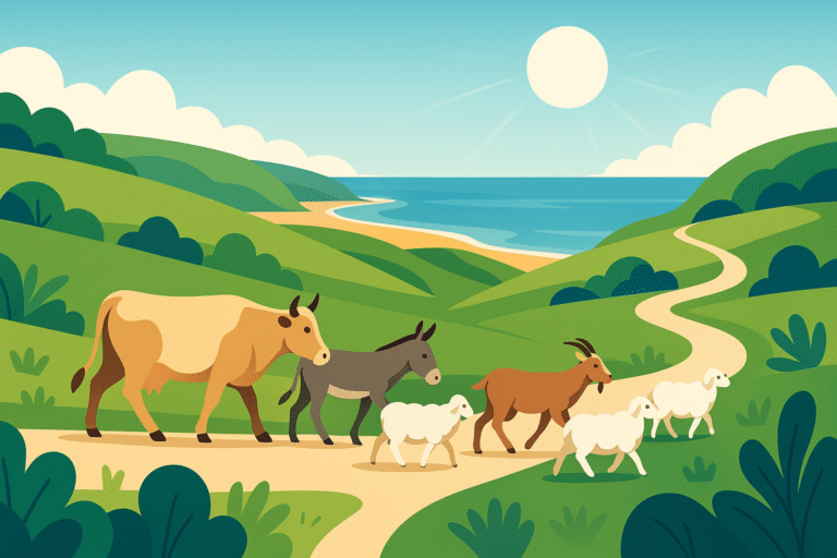 découvrez en images cette incroyable transhumance : deux mois de vacances en bord de mer qui relient le porzay à la mer, un voyage unique entre nature et traditions.