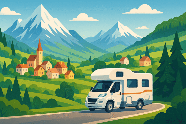 partez à l’aventure en camping-car cet hiver ! découvrez nos suggestions uniques de destinations européennes à explorer en décembre pour un voyage inoubliable. idéal pour les amateurs de liberté et de découvertes.