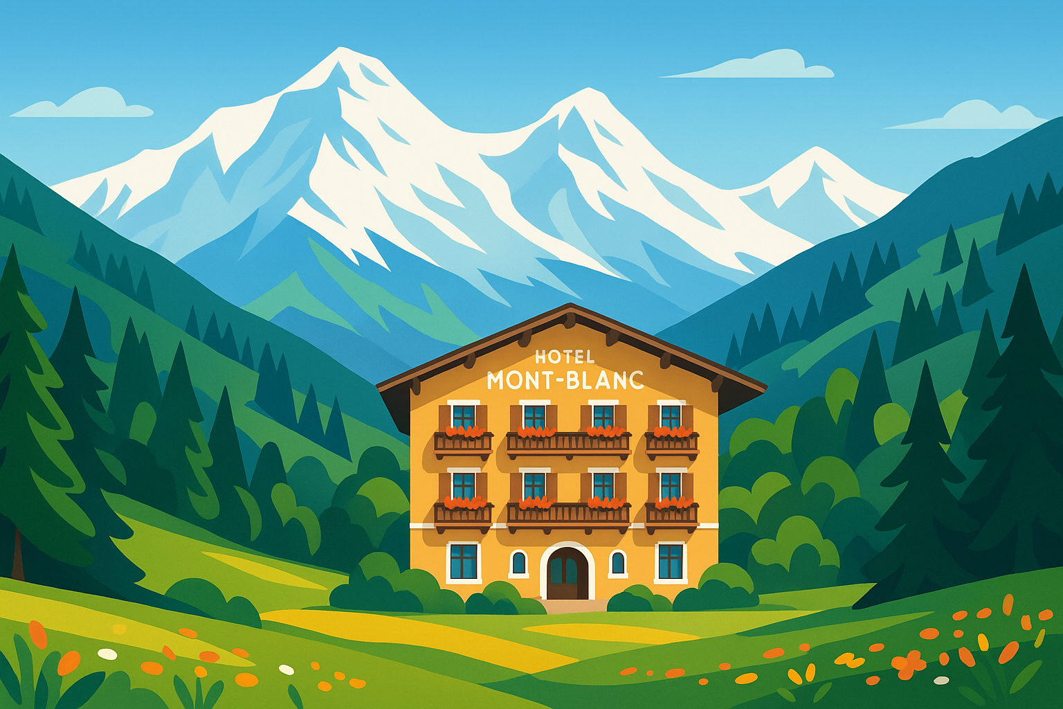 découvrez l'hôtel mont-blanc à megève, un havre d'authenticité alliant charme traditionnel et confort moderne pour une expérience inoubliable au cœur des alpes.
