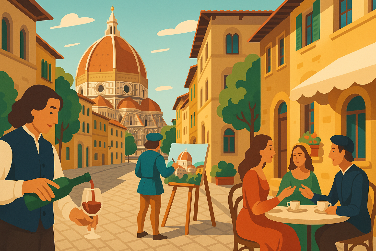 découvrez florence en quelques jours : immersion dans la renaissance, balade parmi les œuvres d'art emblématiques et dégustation de la cuisine italienne authentique pour vivre pleinement l'art de vivre à l'italienne.