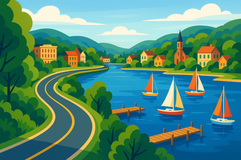 explorez la plus belle route des grands lacs américains, un voyage captivant à travers des ports pittoresques et des villes chargées d'histoire, alliant charme et authenticité.