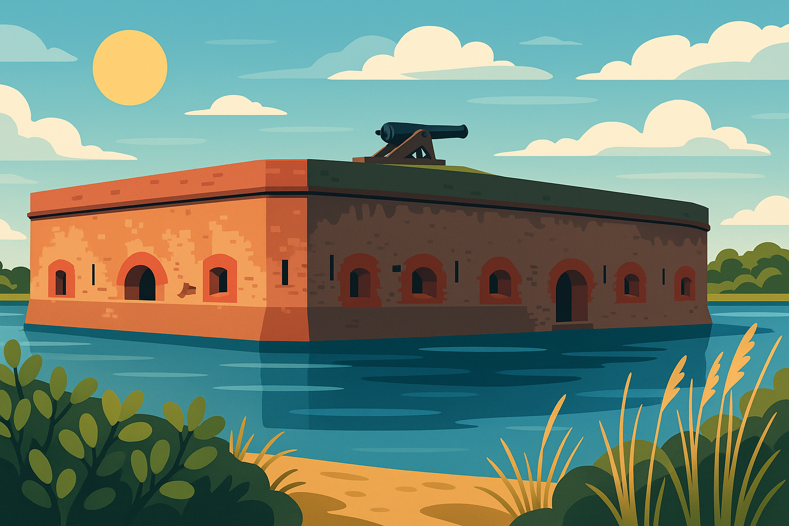 découvrez le monument national de fort pulaski, chef-d’œuvre d’ingénierie militaire de la guerre civile, situé sur la côte géorgienne. plongez dans son histoire fascinante, son architecture unique et l’importance stratégique de ce site emblématique.