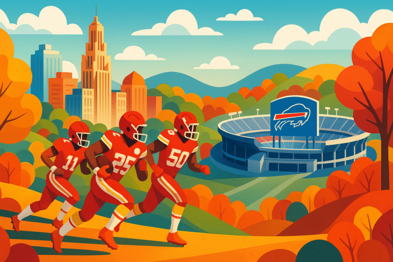 découvrez l'affrontement tant attendu entre les chiefs et les bills à buffalo lors de la neuvième semaine. analyse du match, enjeux et pronostics : ne manquez rien de ce face-à-face crucial de la saison nfl !