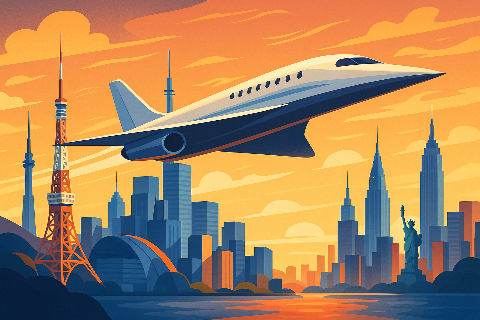 découvrez l'innovation de nippon travel agency : un vol inédit qui relie tokyo à new-york en seulement 60 minutes. une avancée majeure pour les voyageurs en quête de rapidité et de confort !