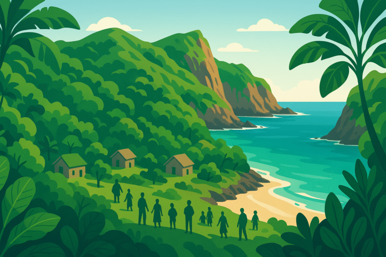 découvrez pitcairn, l'île isolée habitée par seulement 50 âmes, un témoignage vivant de l'histoire des mutins du bounty et un havre de traditions uniques au cœur de l'océan pacifique.