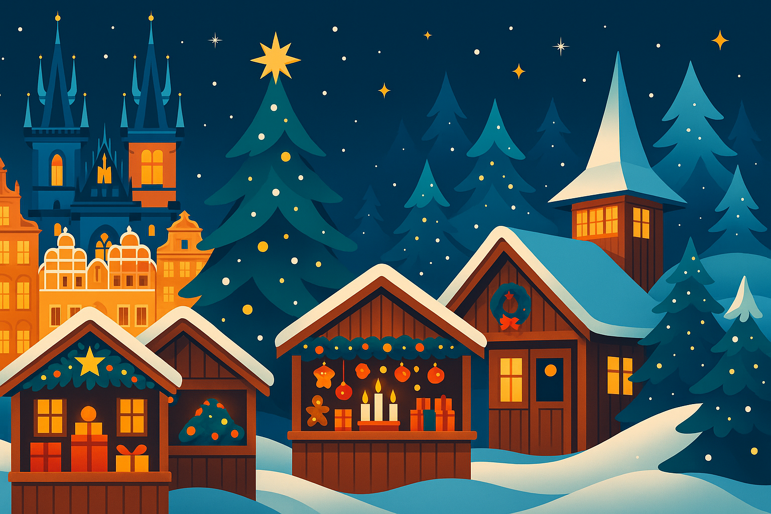 explorez les marchés de noël magiques de prague, nuremberg et rovaniemi, et vivez une expérience féerique entre traditions, artisanat et gourmandises typiques.