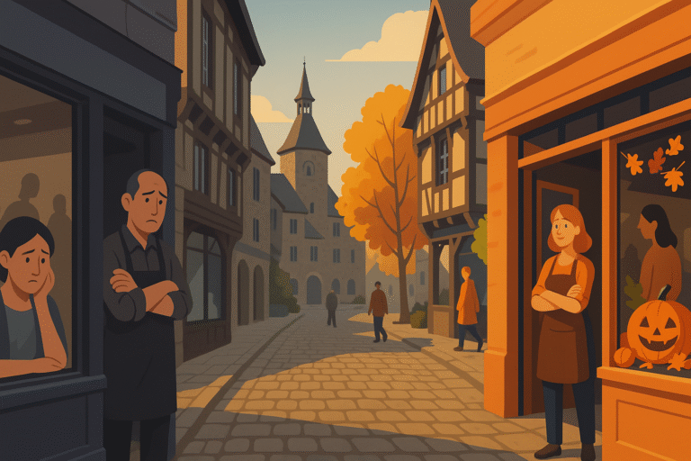 découvrez le bilan des vacances de la toussaint à dinan, où les commerçants ont vécu un mélange de difficultés, de calme perceptible et d'espoirs nuancés pour l'avenir.