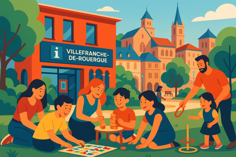 rejoignez l'office du tourisme de villefranche-de-rouergue et participez à l'aventure en testant de nouveaux jeux passionnants. une opportunité unique pour les amateurs de découverte et de convivialité !