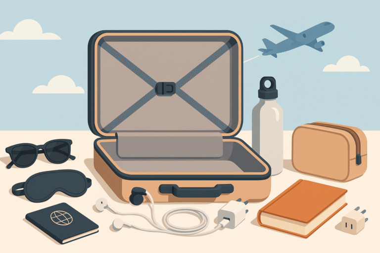 découvrez les accessoires indispensables à emporter dans votre bagage pour un voyage en avion confortable et pratique. préparez-vous à voyager sereinement avec nos conseils essentiels.