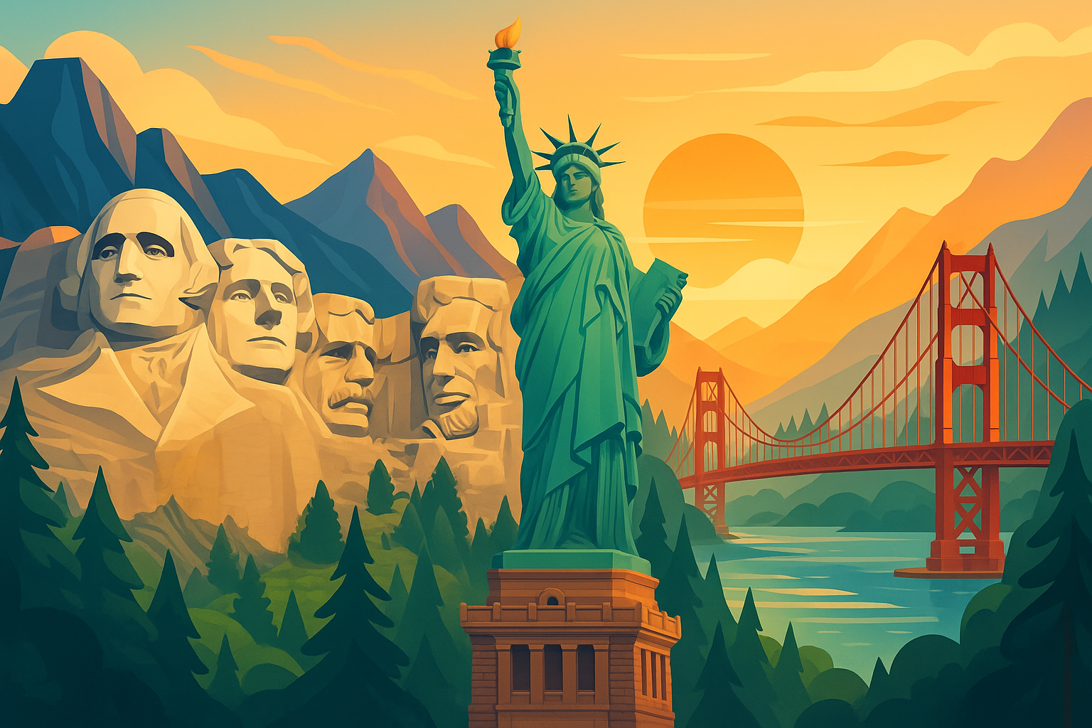 découvrez les sites emblématiques des états-unis, alliant histoire riche et paysages naturels époustouflants, pour un voyage captivant à travers la diversité américaine.