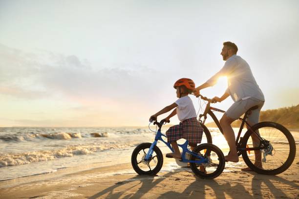 location vélo enfant randonnée familles Pays basque